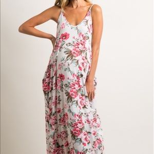 Maternity Friendly Floral Maxi